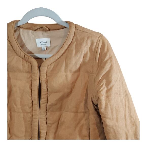 Wilfred Quilted Tan Jacket - Picture 8 of 11